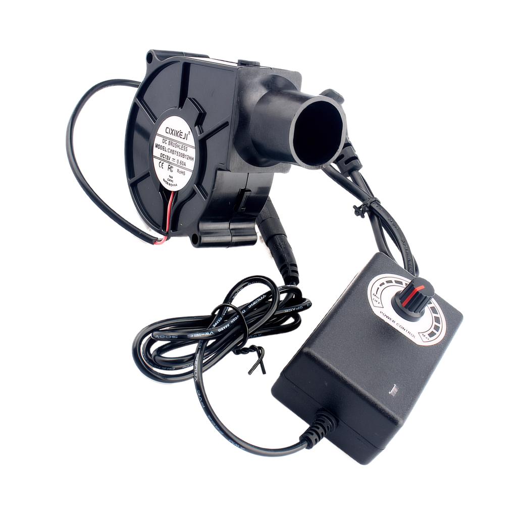 Portable Air Blower DC 12V 5.6W 3800RPM Centrifugal Radial Air Cooler Smelting Metal Fan BBQ Blower Charcoal Cooling Fan