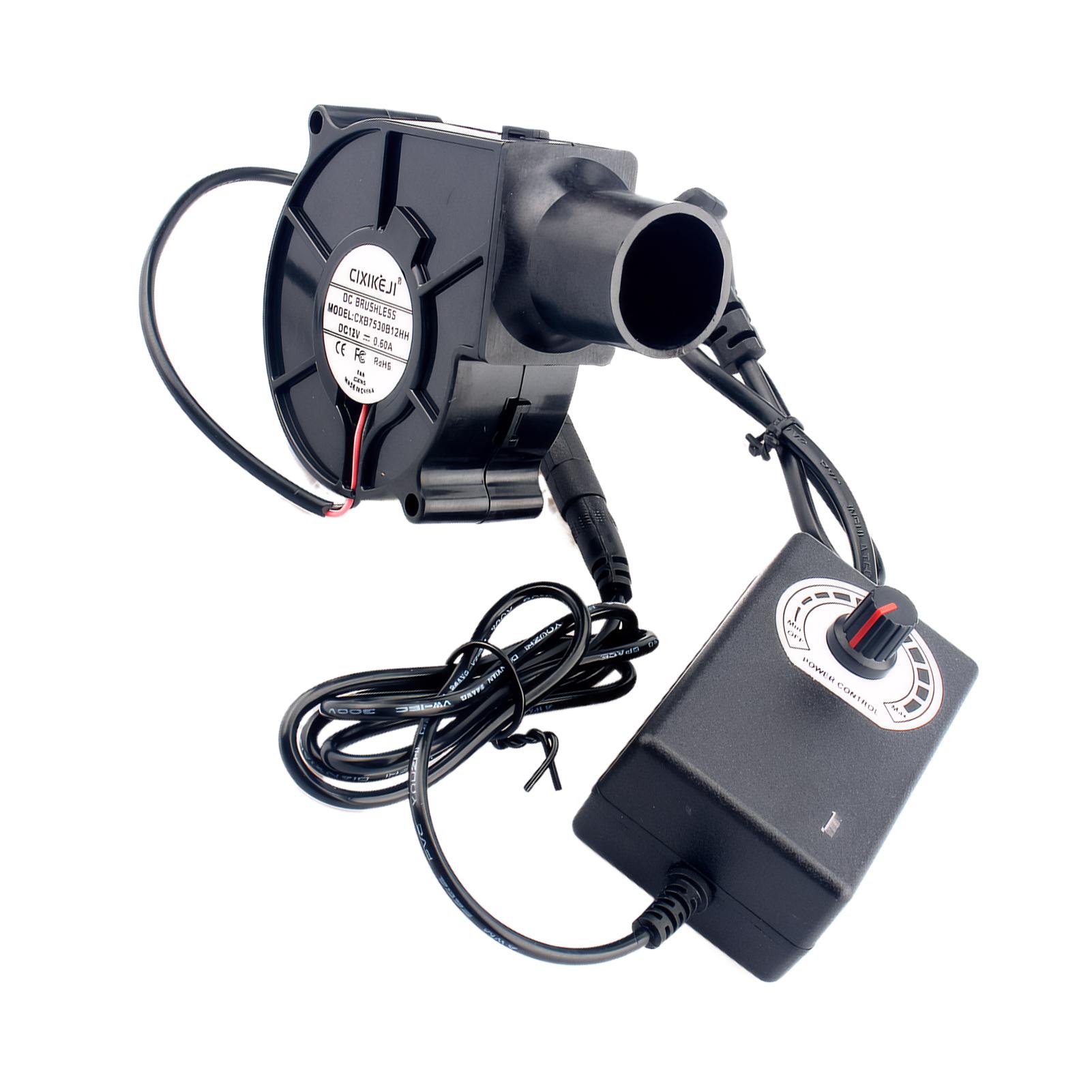 

Портативный воздуходув DC 12V 5.6W 3800RPM Центробежный радиальный воздушный охладитель Вентилятор для плавки металла Вентилятор для барбекю Вентилятор для охлаждения угля