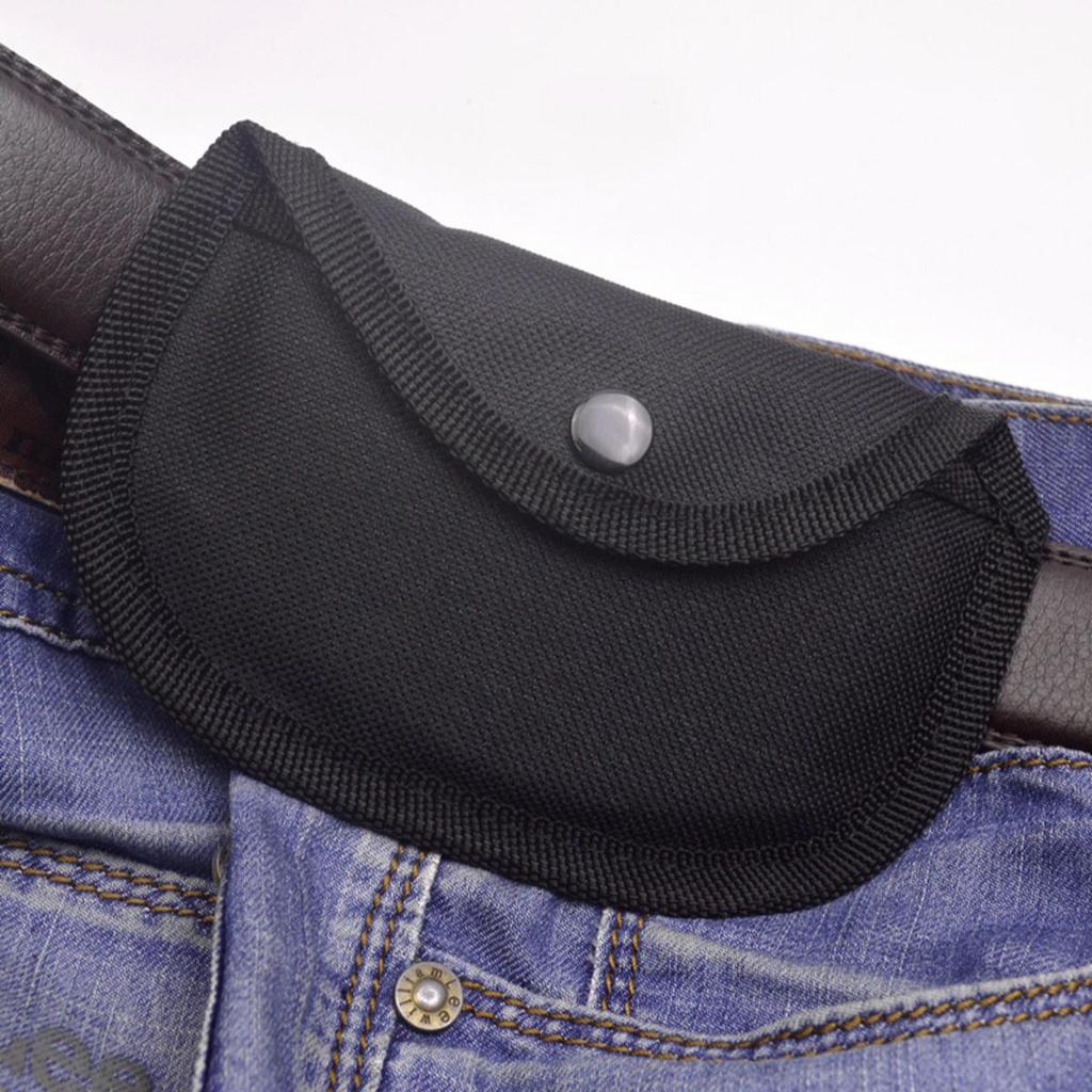 Finger Tiger Protection Bag Iron Four-finger Cloth Cover Shockproof Soft Lining Fist Ring Hanging Buckle Bag