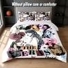 Set Biancheria da Letto Design Taylor Swift 1 Copripiumino + 2 Federe Morbido Traspirante Biancheria da Letto per la Casa