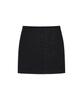 Wellbeing Express Embroidered Knit Mini Skirt Black