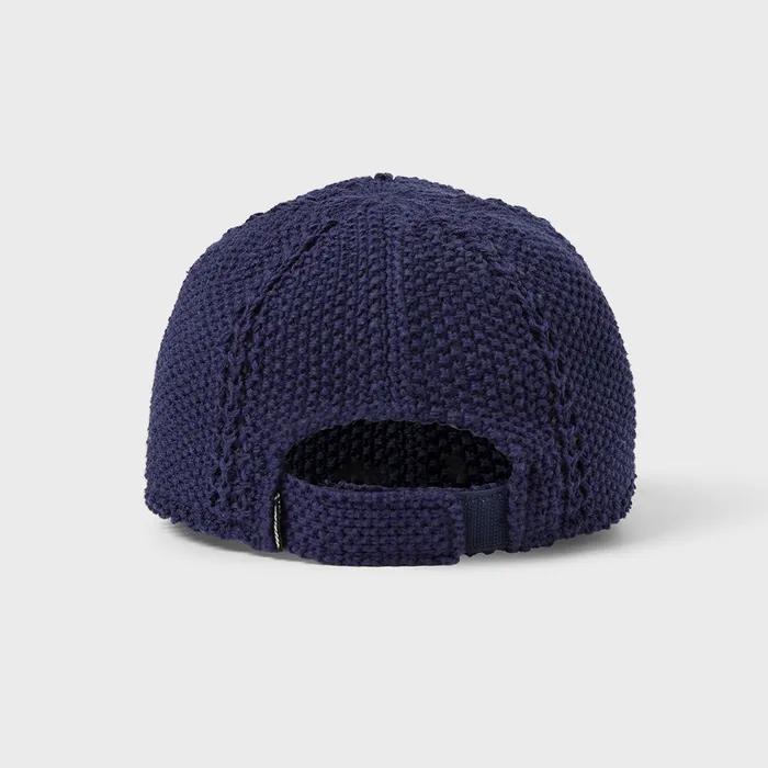 Knit Baseball Cap Navy