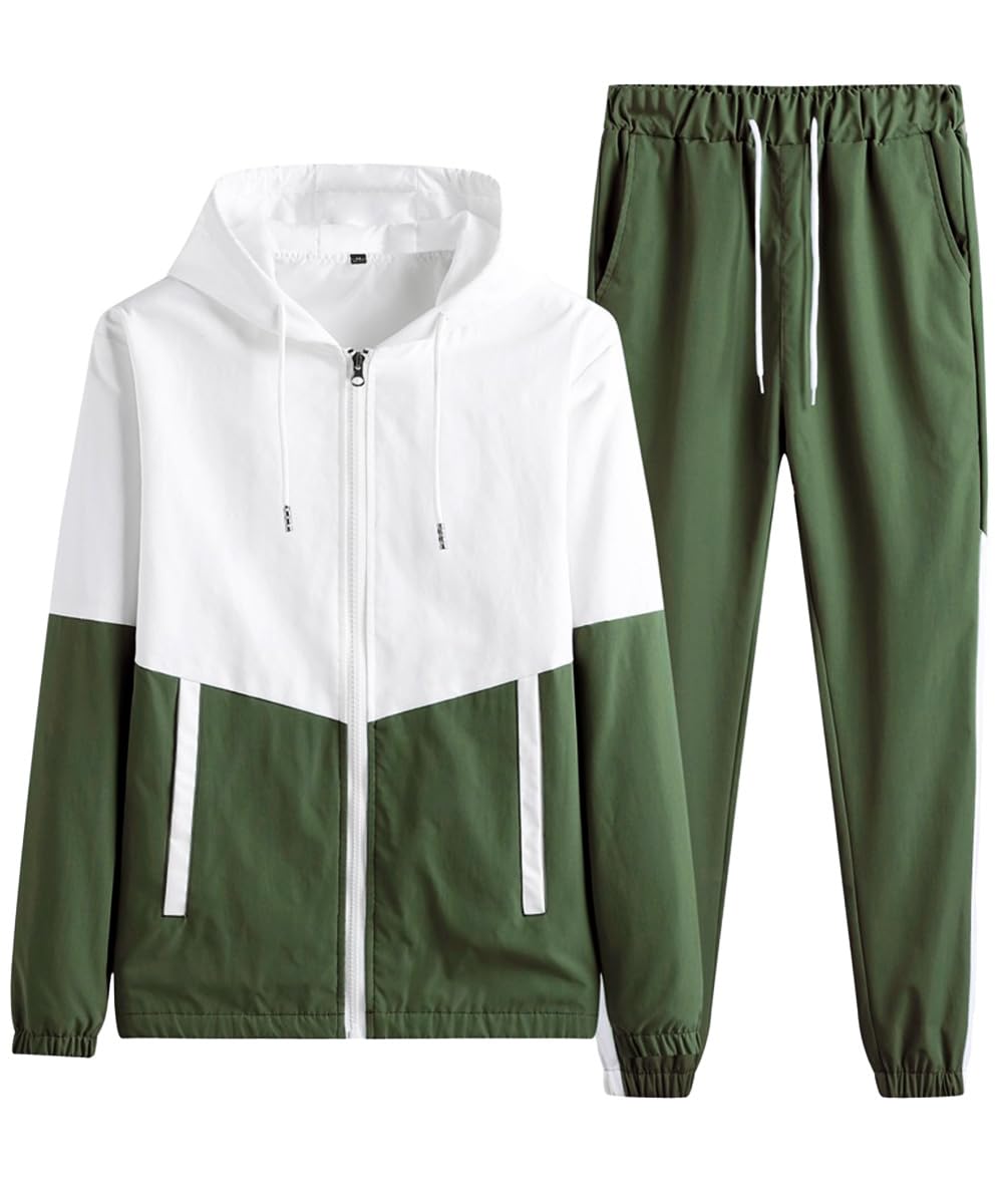 

три ветровки Joy Windbreaker Plus Стильного размера M Мужской Комплект, Спортивная одежда, Размеры, Тренажерный зал/Фитнес, Нейлон, Зеленый, зелёный
