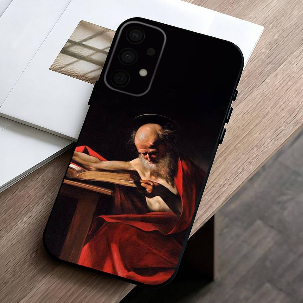 C-Caravaggio-O P-Painting-G Phone Case For Samsung Galaxy A73,A72,A71,A70,A53,A52,A51,Others Soft Black Cover