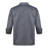 Uniforme de Personnel de Cuisine Unisexe Veste de Chef Manteau de Cuisinier Boulangerie Café Restaurant Vêtements de Travail Set Tablier