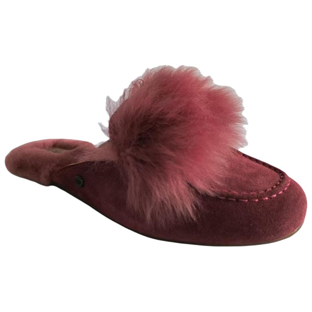 UGG Shaine Wisp Slip-On Fashion Open-Toe Slippers Unisex Slippers Red 1099946-RDWD