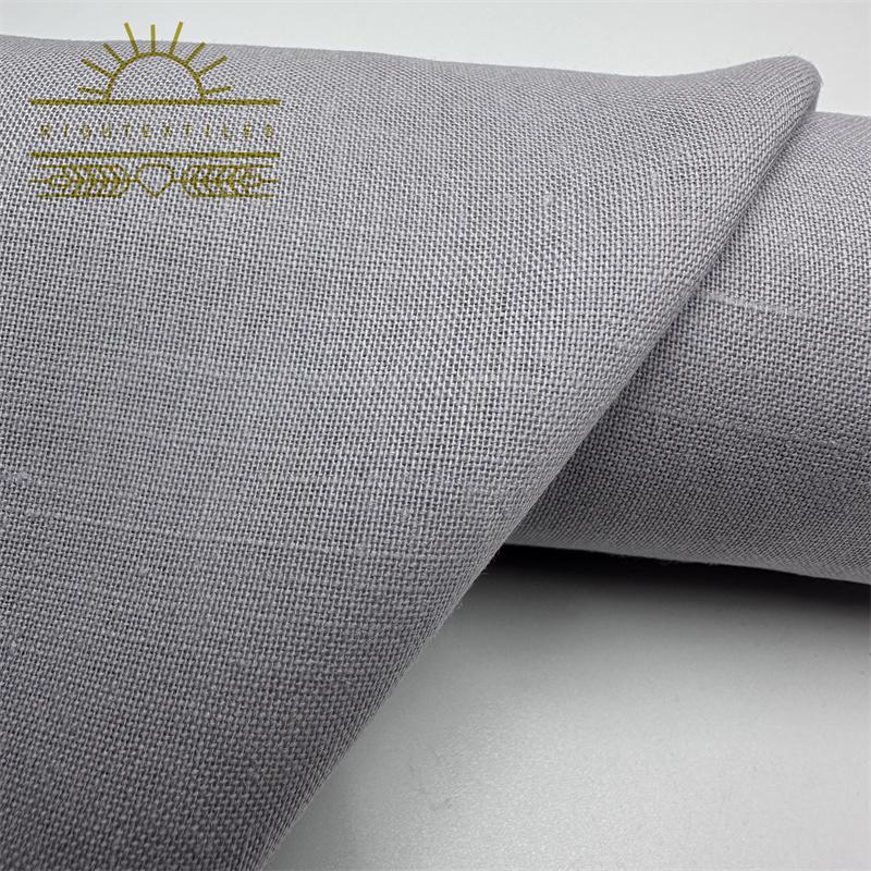 EcoFriendly Blended Linen Cotton Fabric for Garments and Home Textiles