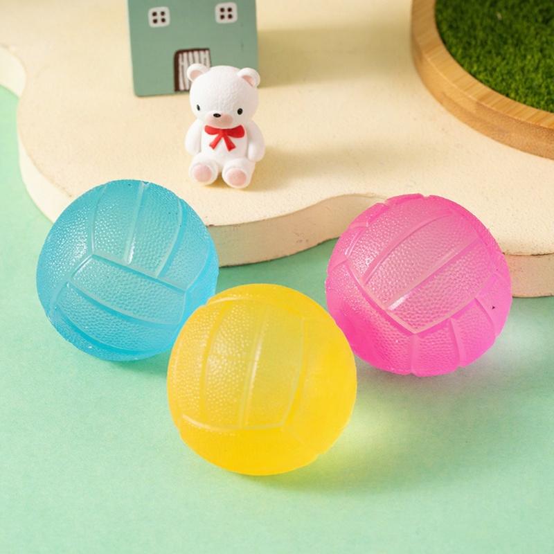 Rugby Football Squishy Stress Ball Toys Squeeze Sugar Balls Anxiety Relief Sensory Fidget Toy For Kids Party Favor Goodie Bag