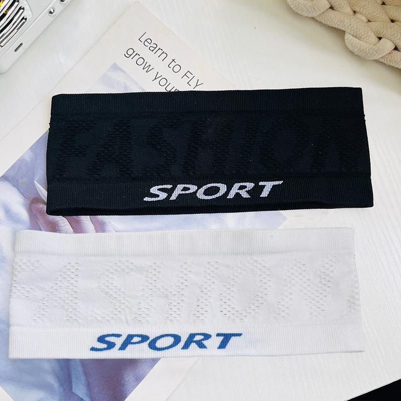 Unisex Sweat-Absorbing Yoga Headband for Sports, Fitness, and Face Washing