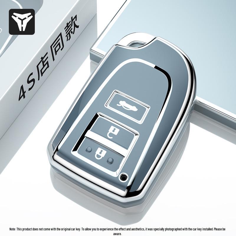 Stylish Protective Key Case for Toyota Vios, Yaris L - Unisex Design, X-Package Buckle