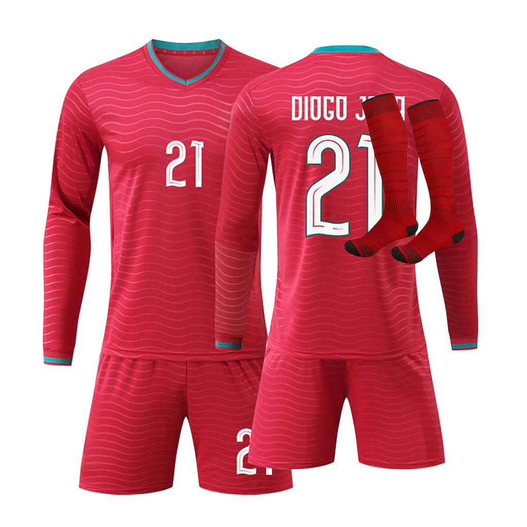 2526 Away Jerseys Sports Team Uniform Set Football Training Suit Set