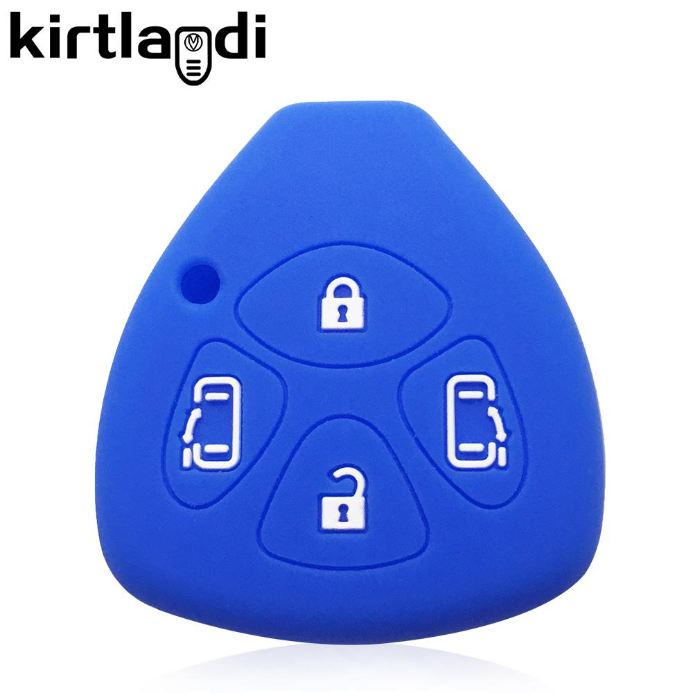 Car Accessories Key Case Cap for Toyota Rav4 Auris Corolla IQ Porte Yaris/Vitz Verso Hilux Icon Camry 40 2/3/4 Buttons Key Cover