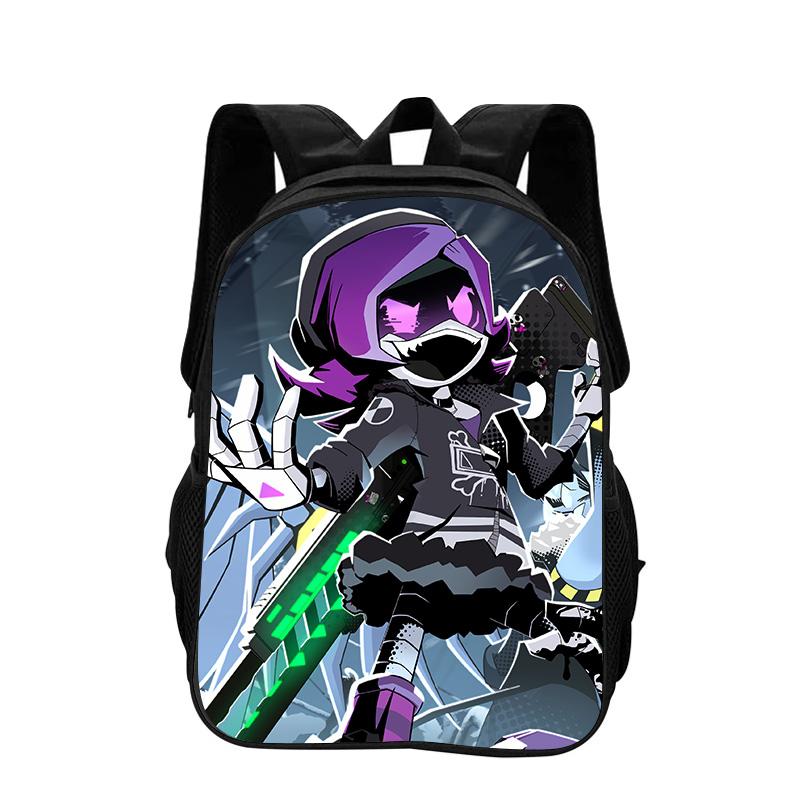 Murder Drones Backpack Durable Fashionable Cartoon Zipper Large Capacity Backpack Best Birthday Gift for Boy and Girl
