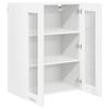 Hanging Cabinet with Storage White 60 X 31 X 80 Cm Particleboard
