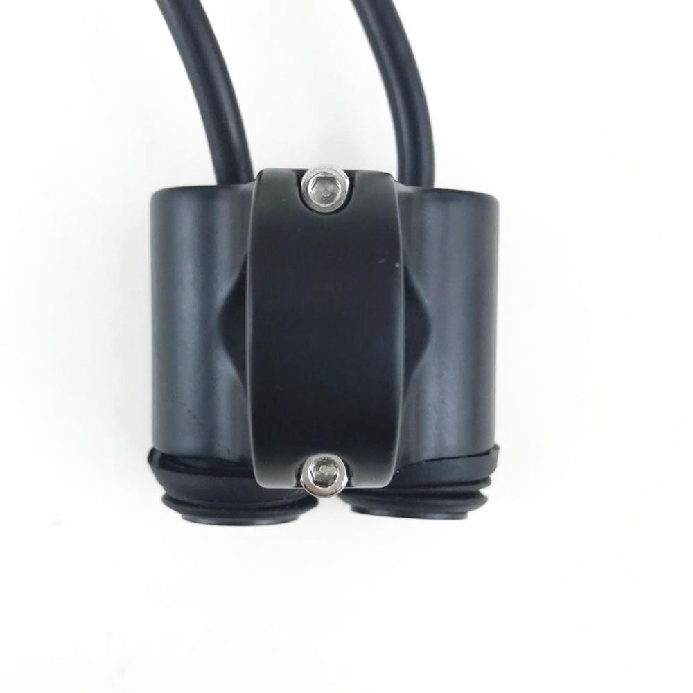 Waterproof 12V Motorbike 22mm Alloy Handlebar Headlight Spot Light On Off Switch