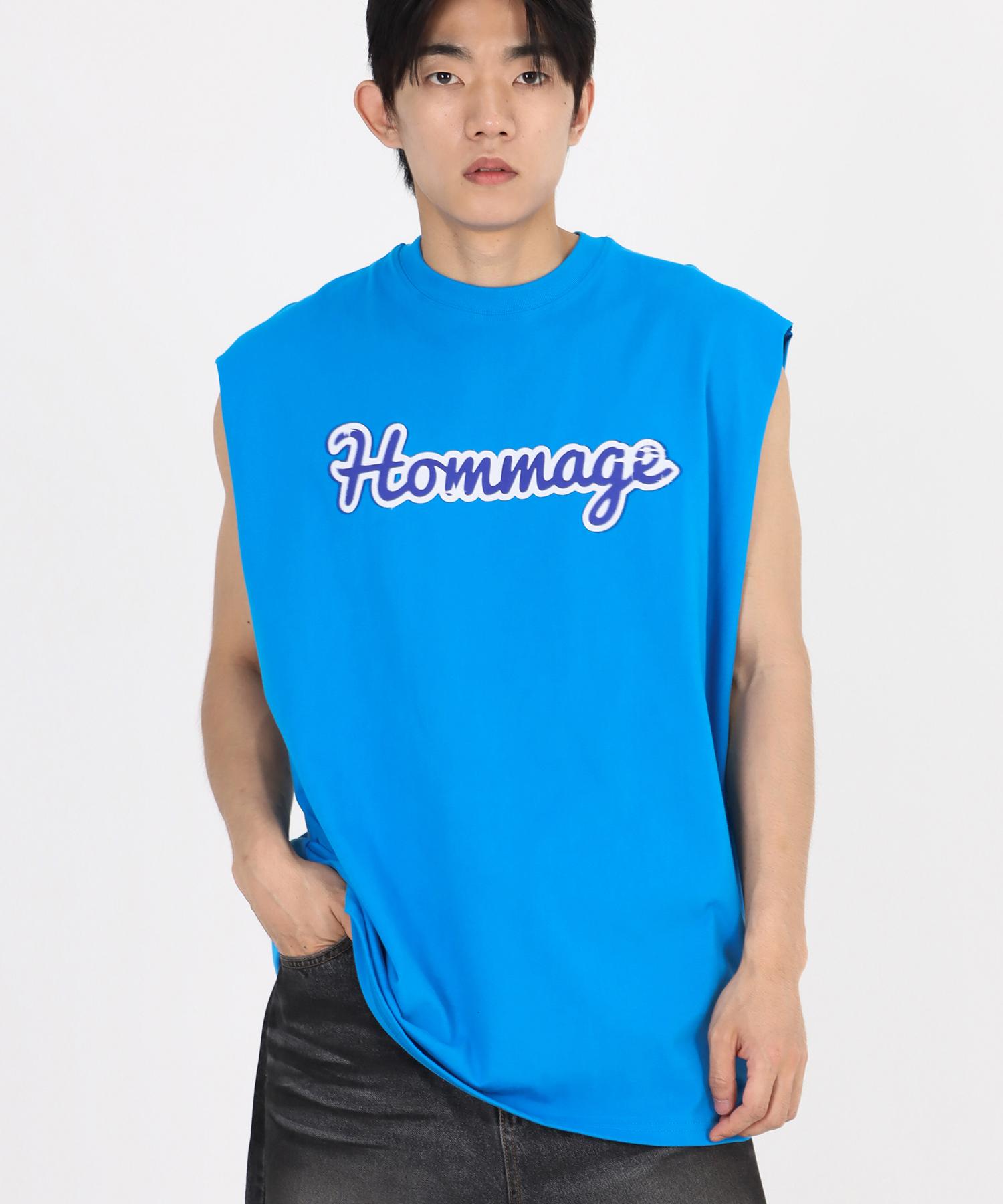 Row Lab Hommage Cutoff Sleeveless - Blue M