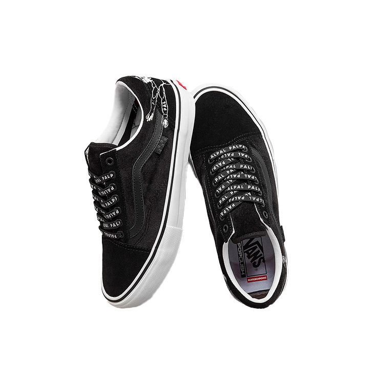 Vans Palpal Skate X  Old Skool Casual Low-Top Skate Shoes Unisex Sneakers Black VN0A5FCBA94