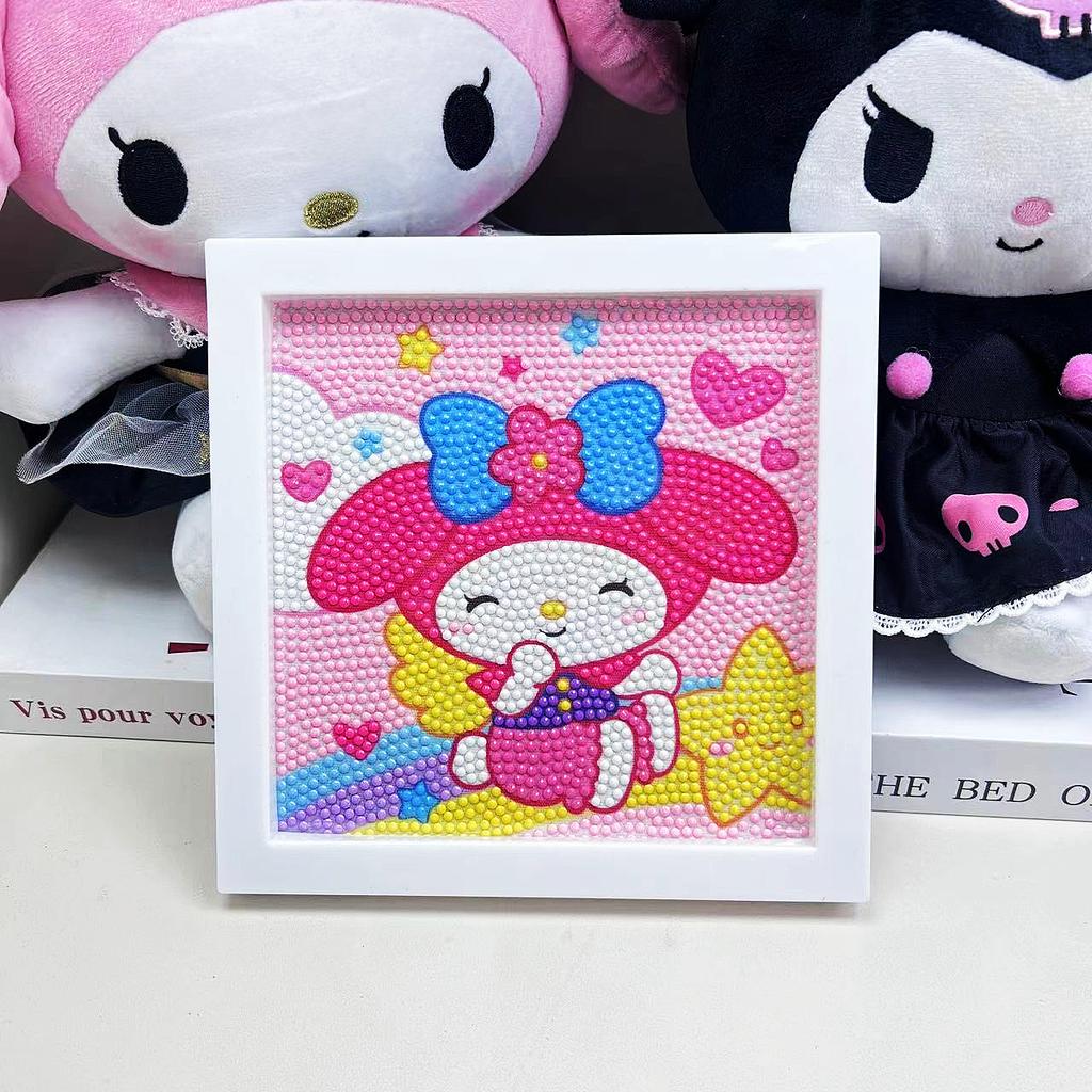 Children'S Diamond Painting Handmade Diy Masonry Painting Cartoon Diamond Sticker Bedroom Living Room Decorative Painting Photo Frame