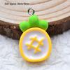 Colorful Resin Drip Cartoon Bear Ice Cream Pendant - Cute Fruit Jewelry Accessory for DIY