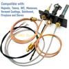 L8RE 10002264 10002265 4021-736 2103-011 Propane Assembly for Fireplaces Stove
