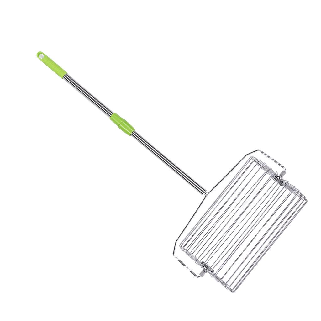 Tennis   Collector Roller Quick Rolling Picker Stainless Steel Multifunction Fruit Collector Garden Tool