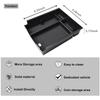 For 2025 2025 GMC Acadia & Chevy Traverse Center Console Organizer Tray Armrest Box Secondary Storage Coin Interior Accessories