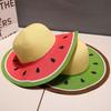 Summer Children's Sun Protection Hat Girls' Sun Beach Beach Vacation Straw Hat