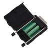 DB15 DB15 Connector Solderless Male Connector 15 Pin Breakout Board with Case 15 Pin D‑SUB Male Terminal Adapter Wiring Systems