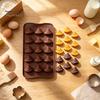 DIY Backsets für Kinder Lustige Kacke Schokoladenform, 15-Kammer Silikonform, Antihaft Hitzebeständig Mehrzweck Küchenwerkzeug Dessertform