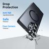 KEYSION 360 Hidden Metal Stand Magnetic Case for Magsafe for Samsung Galaxy S24 S25 Ultra S24+ S25+ Matte Shockproof Phone Cover