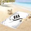 Swansea City AFC Print Strandtuch, Großes Weiches Schnelltrocknendes Handtuch für Strand Camping Schwimmen
