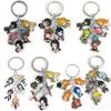 Llavero colgante de metal del anime Sword Art Online, Asuna, Kirito, Yui, llavero para coche, mochila, accesorios de decoración, regalo, juguete