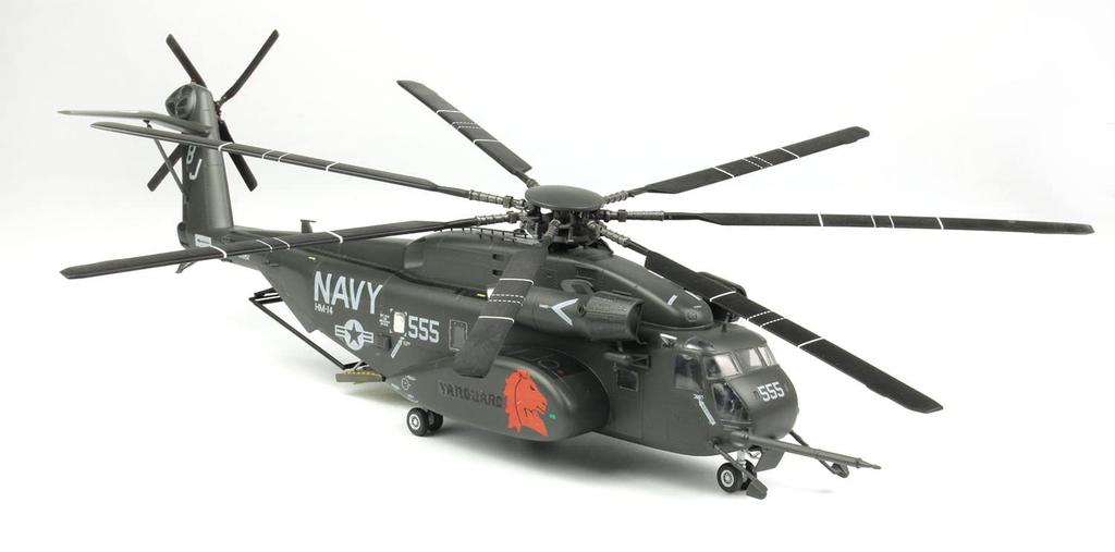 US Navy Mine Helicopter Sea Dragon Vanguard Plastic Model Kit Molded Color Platz/Italeri 1/72 Sweeper/Transport MH-53E HM-14 TPA-18