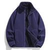Ollie Double-Sided Polar Fleece Couple Jacket - Soft, Warm, Trendy Winter Coat