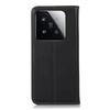 KHAZNEH For Xiaomi 15T Case Wallet Genuine Cow Leather Phone Cover Nappa Texture