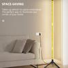RGB LED Floor Lamp Remote APP Control Music Sync Corner Lighting Timer Smart Modern Mood Standing Lamp for Bedroom Living Room