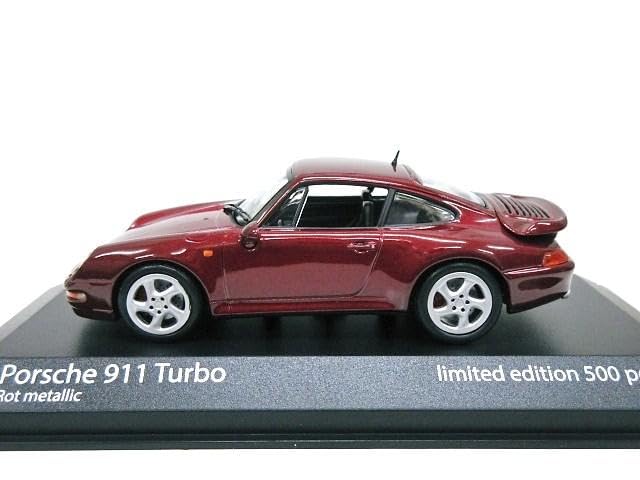 Europäische Limitierte Auflage Porsche 911 Turbo 1995 1/43 (rot)