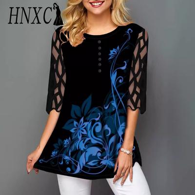 Moda feminina casual verão 2/1 mangas gola redonda blusas e camisas