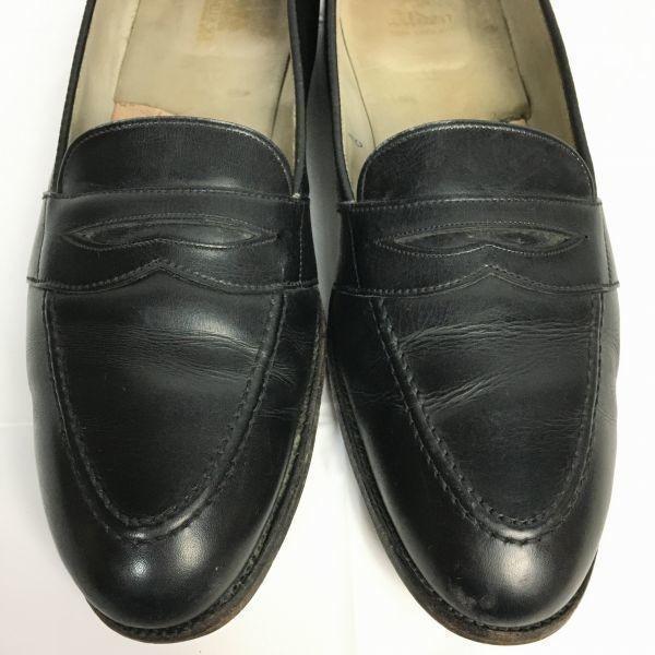 ALDEN for CULWELL & SON USA Made Vintage Penny Loafer Moccasin Slip-On Shoes Black Size 12A/C / 28.5-29.5cm(USED)