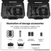 Waterproof Safety Storage Bag Explosion-proof Box Outdoor Hard Housing Container for Avata/Goggles2/GogglesV2
