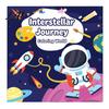 Compact Activity Book for Travel Children's Coloring Book with Cute Animal Theme Thick Paper Sketchbook Kids Preschool Painting Practice