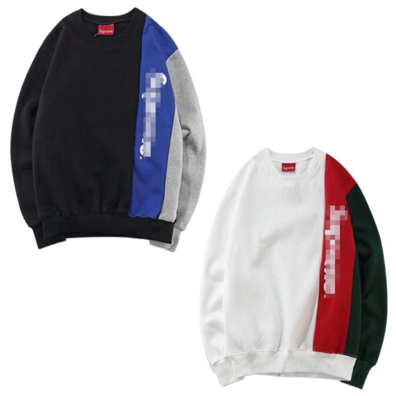 Supreme Letter Print Sweatshirt For Men Casual Sports Wear Fashion