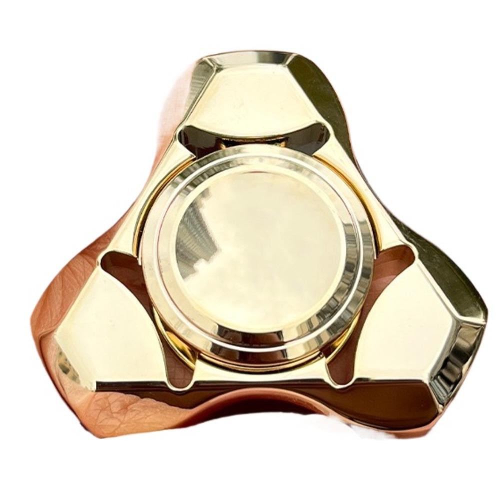 EDC Stainless Steel Metal Mini Fidget Spinner Relieve Stress Relief Toy Best Hand Spinning Top Tip Antistresse Decompression