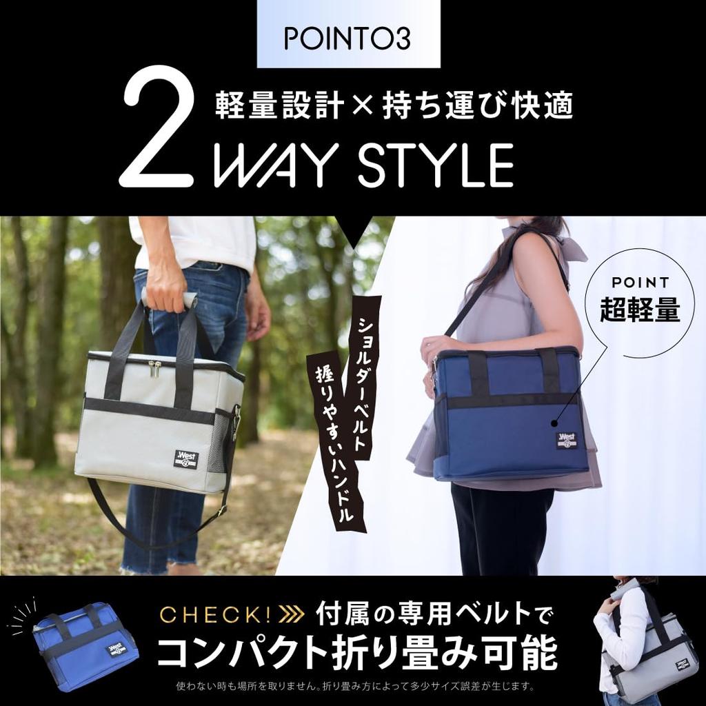 Cooler Box Insulated Bag by Outdoor Highest Cooling Foldable and Compact Cooler Bag for and [Recommended Guides] Small, Power, 5-Layer Insulation,