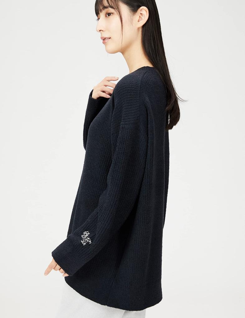 Gelato Pique Robuchon Airy Smoothie Pullover PWNT224087 Black F Joël Women's