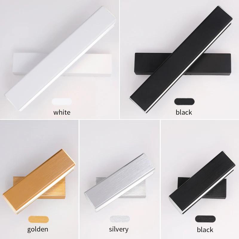Modern LED Wall Light Hardwares Rotatable Wall Sconces for Bedroom Living Room Indoor Wall Sconces Lighting Fixture Luster