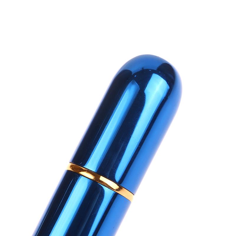 1Pcs Nasal Inhalers For Essential Oils Aromatherapy Blank Aluminum Tubes 5Ml Refillable Bottles With Replacement Wicks