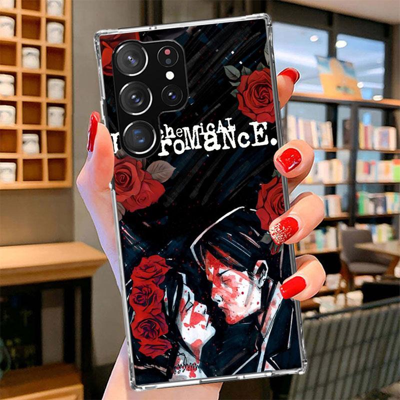 My Chemical Romance MCR Phone Case For Samsung Galaxy S26 S25 Edge S24 Ultra S23 S22 Plus S21 S20 FE Soft Fundas Shell Galaxy S2