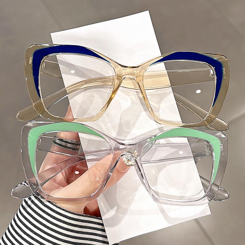 

New butterfly anti-blue light optical frame trendy versatile street style fashionable eyewear