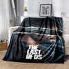 The Lost Of Us Flannel Blanket Soft Warm All-Season Throw, Design for Camping, Car Travel, Hiking Sofa, Bed, Office Perfect Gift for Parties
